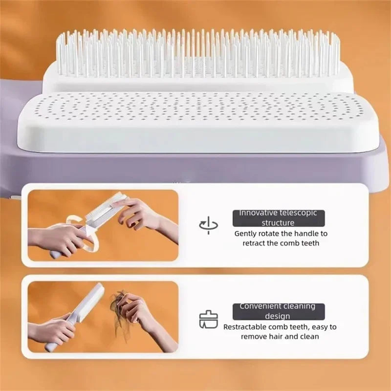 Lunera Retractable Self-Cleaning Rotating Brush