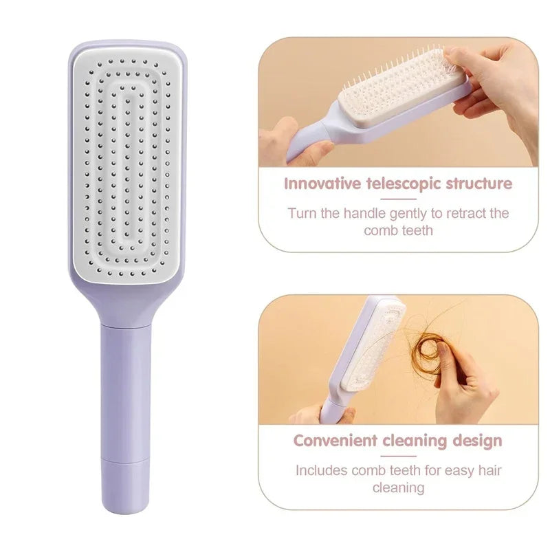 Lunera Retractable Self-Cleaning Rotating Brush