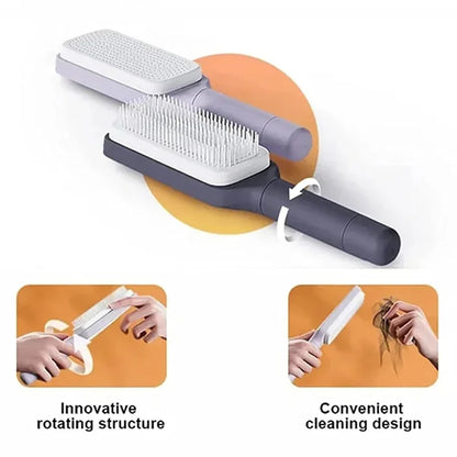 Lunera Retractable Self-Cleaning Rotating Brush